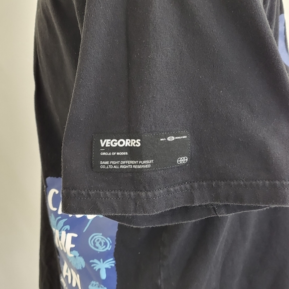 Vegorrs T-shirt streetwear skate size large the call of the ocean - Picture 2 of 8